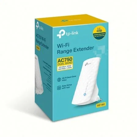 TP-Link RE190 AC750 Wi-Fi Range Extender de Banda Dual